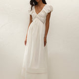 Faithfull - Elodia Maxi Dress Mila Lace Ivory