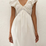 Faithfull - Elodia Maxi Dress Mila Lace Ivory
