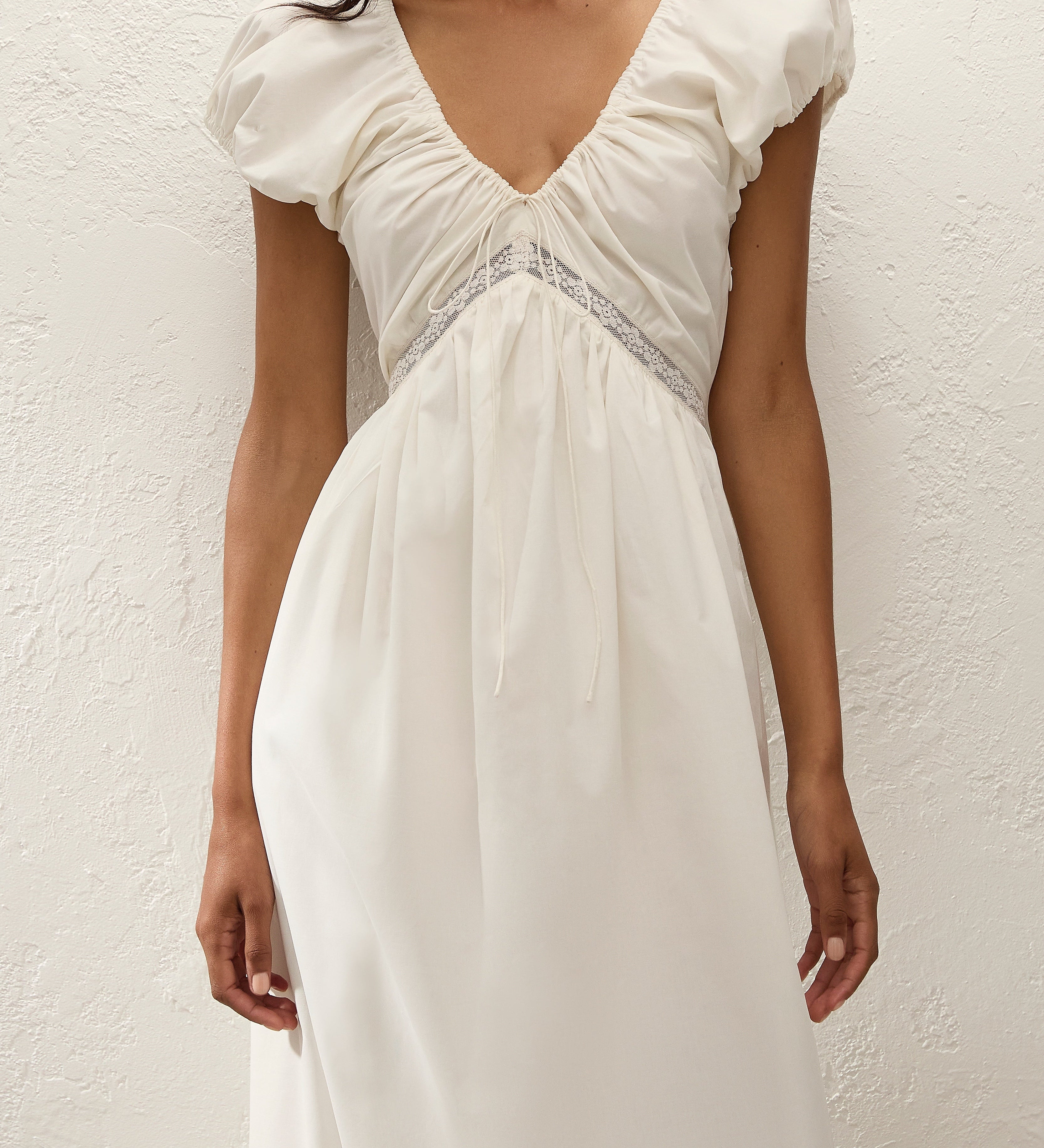 Faithfull - Elodia Maxi Dress Mila Lace Ivory