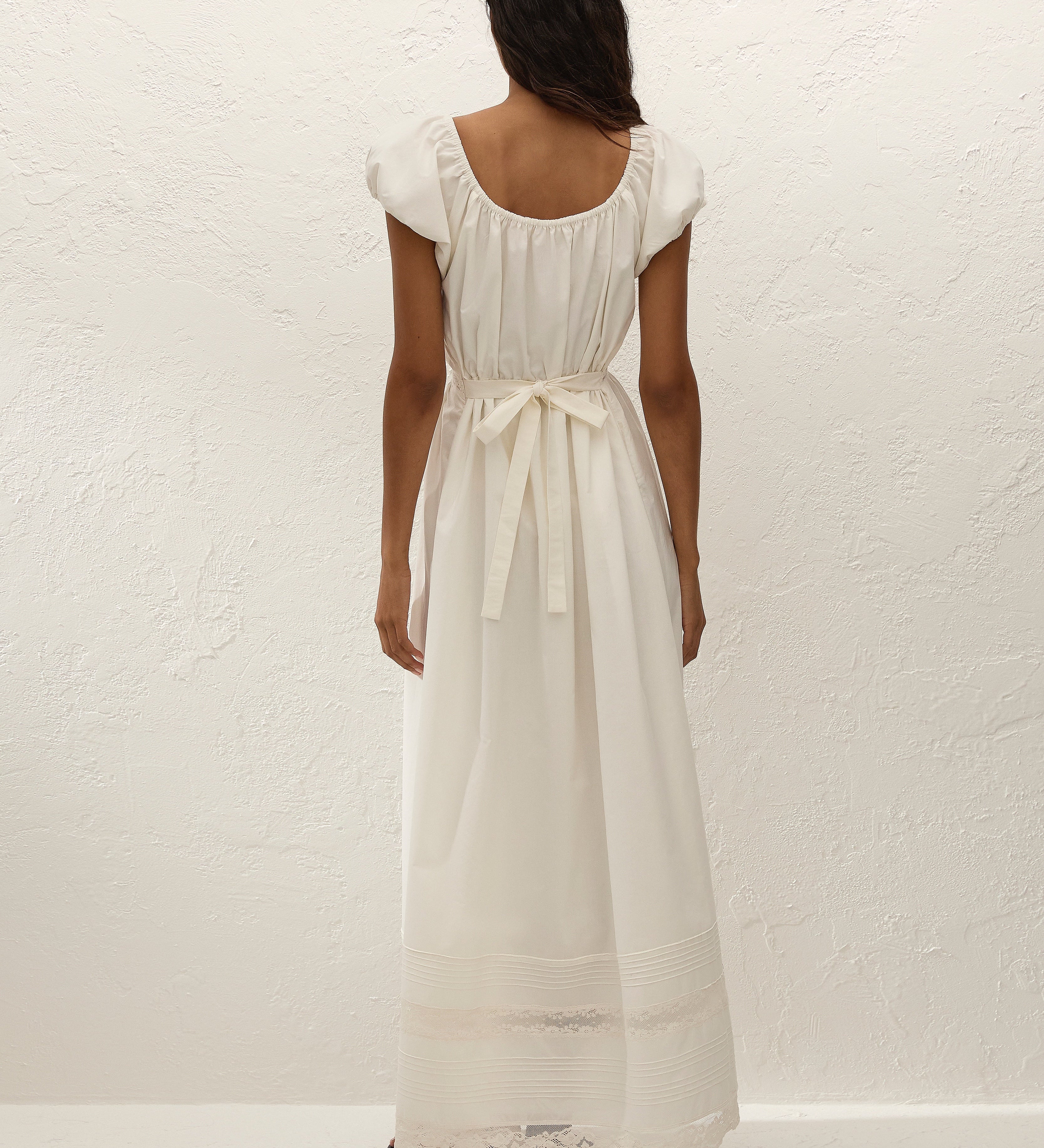 Faithfull - Elodia Maxi Dress Mila Lace Ivory