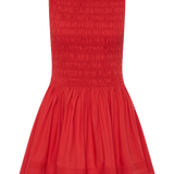 Faithfull - Carolina Mini Dress Red