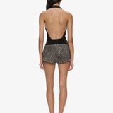 Christopher Esber - Warped Herringbone Tailored Short