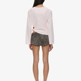 Christopher Esber - Warped Herringbone Tailored Short