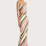 Faithfull - Antibes Strapless Top Meleu Stripe Multi