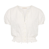 Faithfull - Santana Top Lucy Broderie White