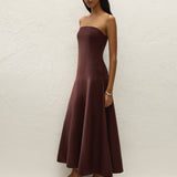 Faithfull - Louna Midi Dress Port