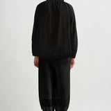 Posse - PEARL BLOUSE - BLACK