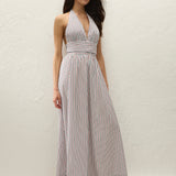 Faithfull - Lido Maxi Dress Venezia Stripe