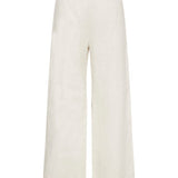Faithfull - Ottavio Pants Plain Egg Shell - Final Sale