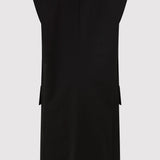 St. Agni - Sleeveless Tailored Blazer - Black