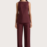 Faithfull - Emilie Trouser Bordeaux - Final Sale