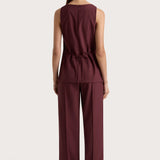 Faithfull - Emilie Trouser Bordeaux - Final Sale