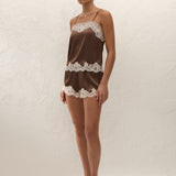 Faithfull - Marisol Top Chocolate Lace