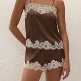 Faithfull - Marisol Top Chocolate Lace