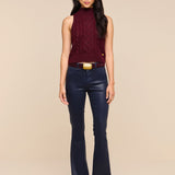 L'AGENCE - Bellini Cable - Knit Top