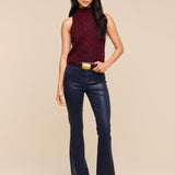 L'AGENCE - Bellini Cable - Knit Top