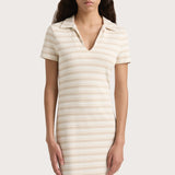 Faithfull - Tiesse Maxi Dress Cream Stripe - Final Sale
