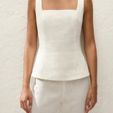 Faithfull - Mina Top White