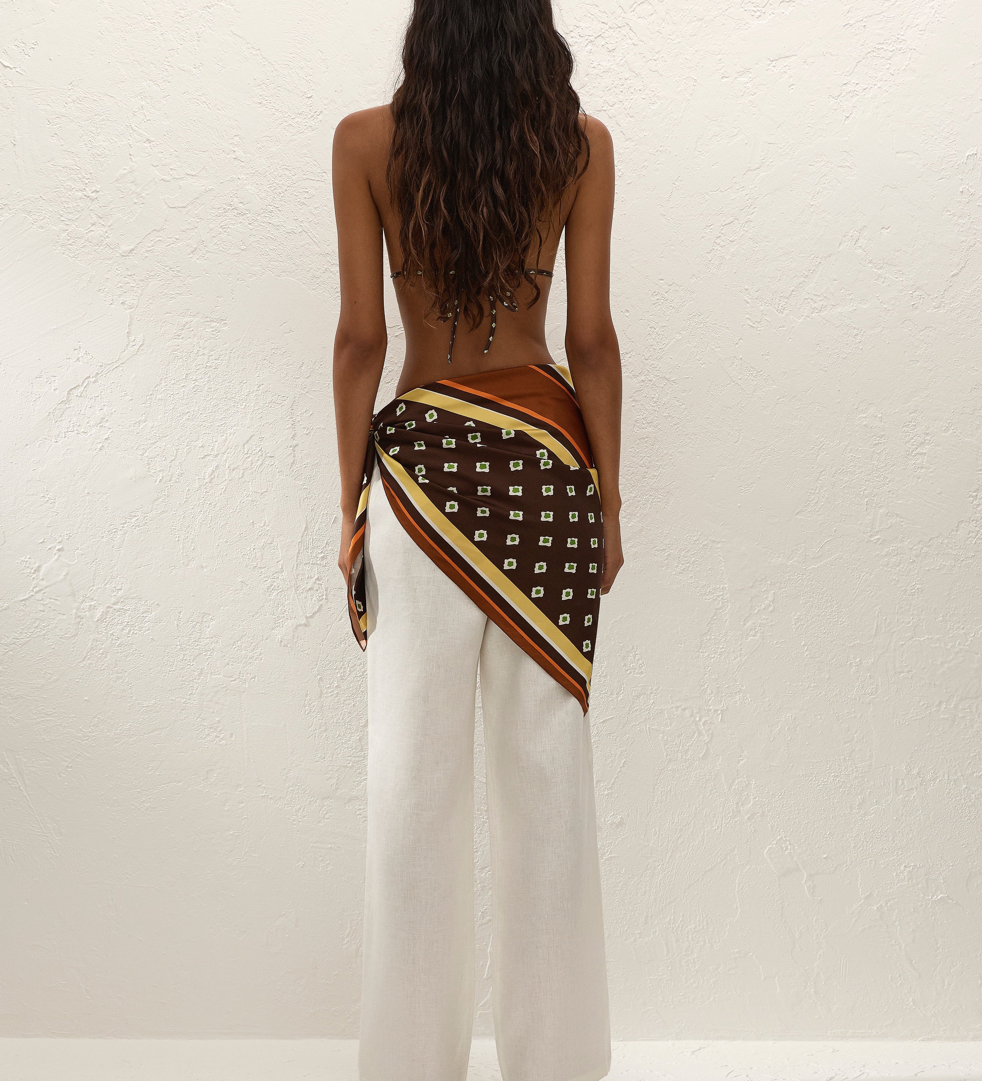 Faithfull - Soleil Waist Scarf Valencia Stripe