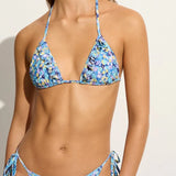 Faithfull - Zamora Bikini Bottoms Cala Nica Floral Blue (Exclusive) - Final Sale