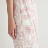 Posse - MARLOWE SKIRT - CREAM & RED POLKA DOT
