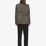Christopher Esber - Warped Herringbone Peacoat