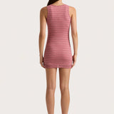 Faithfull - Maceio Mini Dress Vermillion Stripe - Final Sale