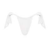 Faithfull - Costa Bikini Bottoms White - Final Sale