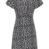 Faithfull - Valras Mini Dress Amaryllis Floral Black - Final Sale