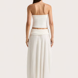 Faithfull - Ciele Maxi Skirt Azalea White - Final Sale