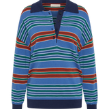 Faithfull - Harlow Oversized Polo Juan Stripe