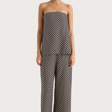 Faithfull - Dalene Pant Espresso Geo