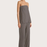 Faithfull - Dalene Pant Espresso Geo