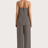 Faithfull - Dalene Pant Espresso Geo