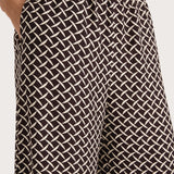 Faithfull - Dalene Pant Espresso Geo