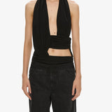 Christopher Esber - Draped Cummerbund Jersey Top