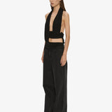 Christopher Esber - Draped Cummerbund Jersey Top