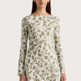 Faithfull - Lilou Mini Dress Poplar Sage - Final Sale