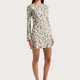 Faithfull - Lilou Mini Dress Poplar Sage - Final Sale