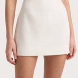 Faithfull - Jane Mini Skirt White - Final Sale