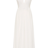Faithfull - Dalila Midi Dress Fernanda Lace Antique White