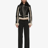 Christopher Esber - Tyler Shearling Biker Jacket
