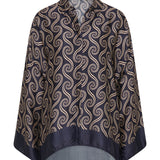 Faithfull - Cora Shirt Juanita Swirl Indigo