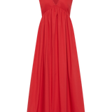 Faithfull - Jovita Midi Dress Red