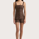 Faithfull - Lila Mini Short Bistre - Final Sale