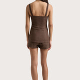 Faithfull - Lila Mini Short Bistre - Final Sale