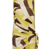 Faithfull - Souline Mini Dress Mila Geometric Print