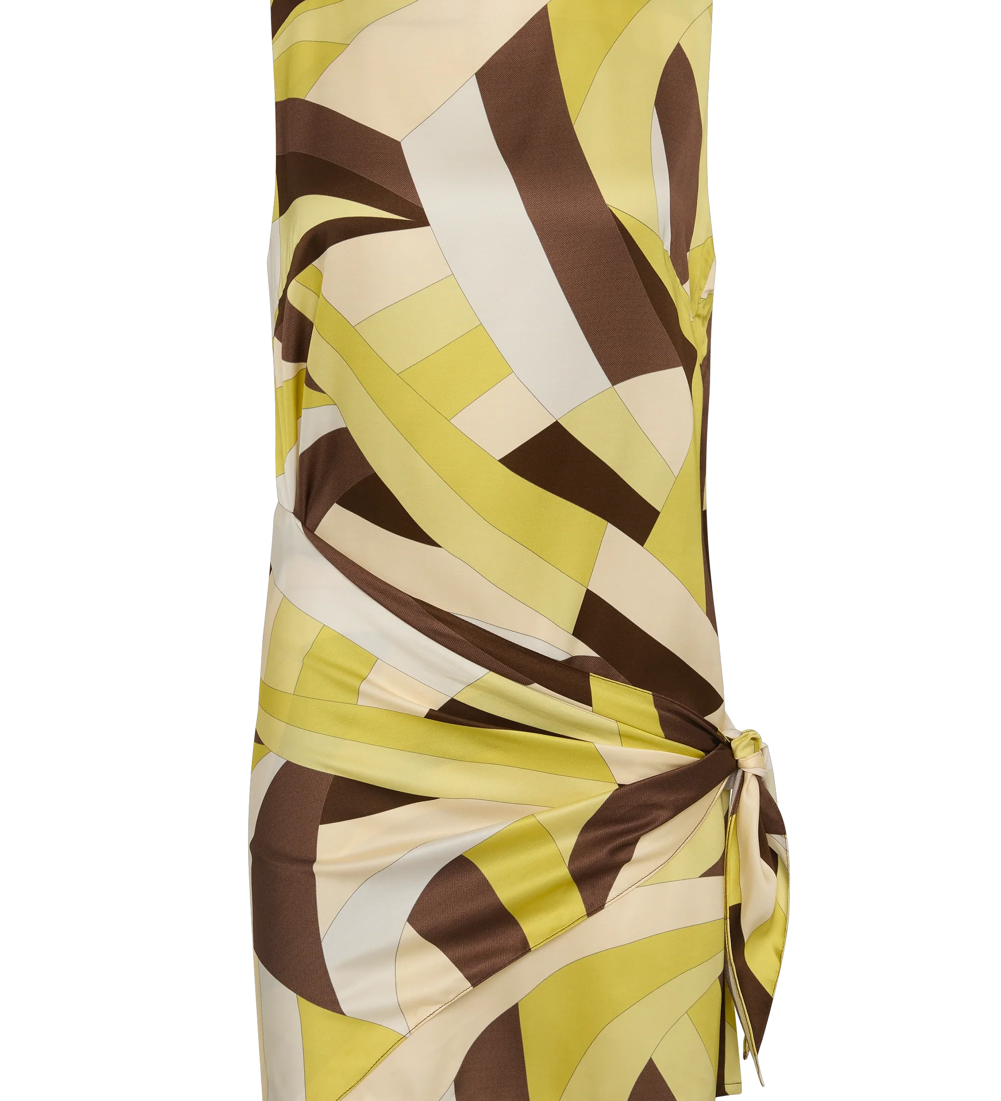 Faithfull - Souline Mini Dress Mila Geometric Print