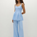 Faithfull - Syna Pant Mineral Blue