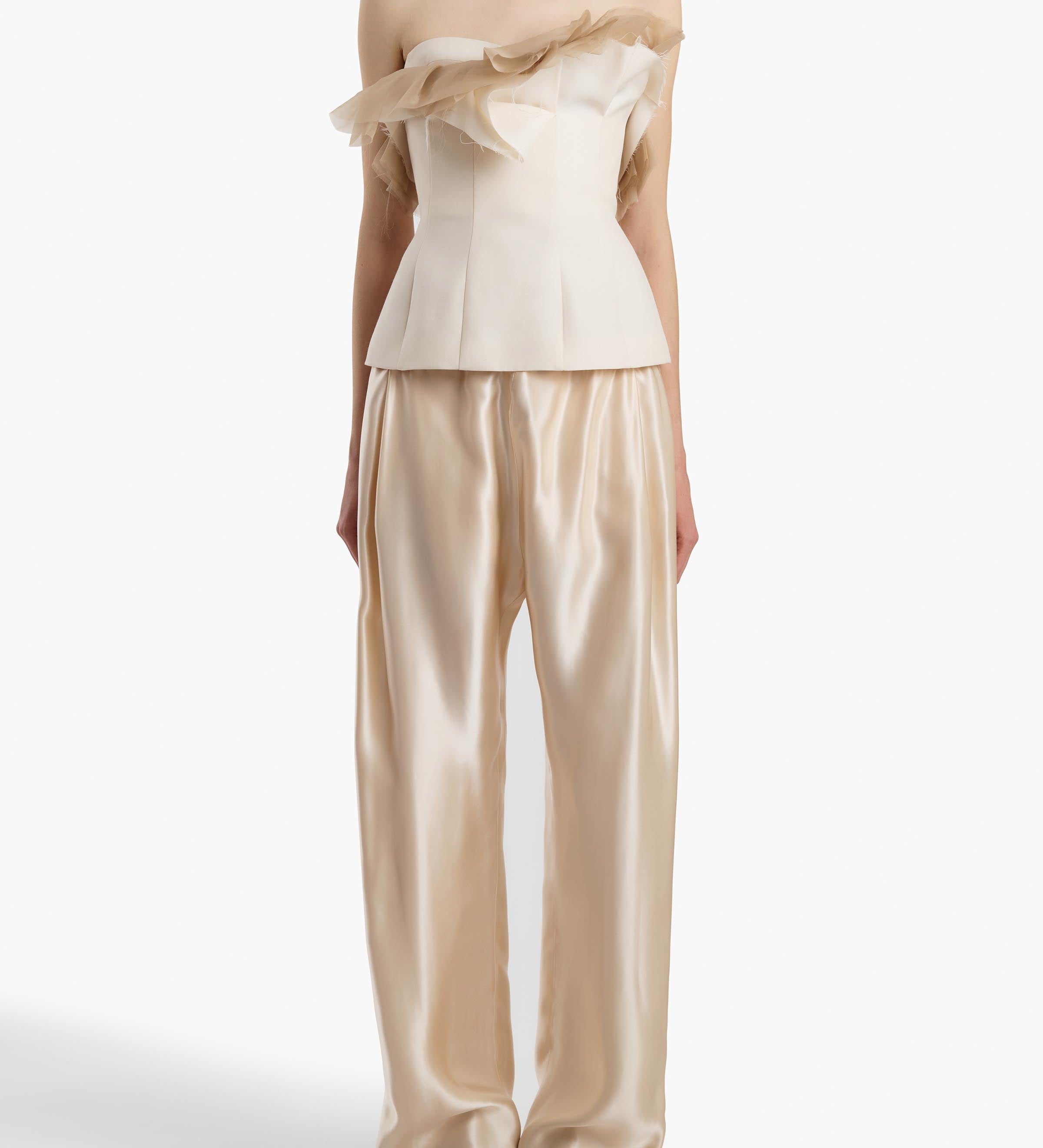 Khaite - Sal Top in Cream